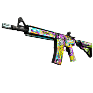 M4A4 | In Living Color (Minimal Wear)