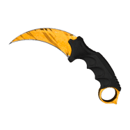 ★ Karambit | Tiger Tooth (Minimal Wear)