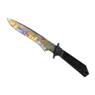 ★ Classic Knife | Case Hardened (Well-Worn)