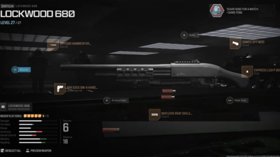 The optimal set of equipment for a single shot in Modern Warfare 3 with Lockwood 680 - Image 1
