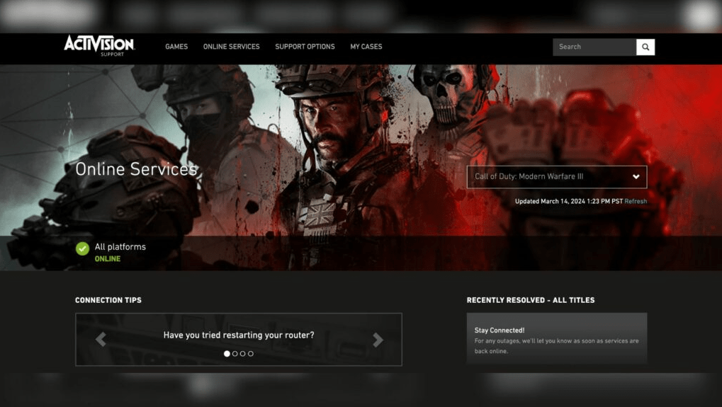 How to Determine Server Status in Modern Warfare 3 and Warzone on All Platforms - Image 2