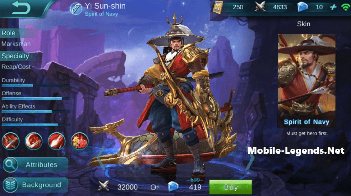 Mobile Legends Guide: Yi Sun-Shin – Optimal Build, Abilities, Emblem, and Combos - Image 4
