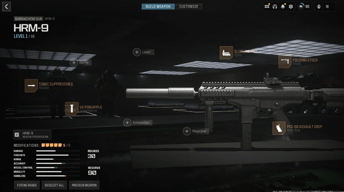 Top HRM-9 Loadout for Ranked Play in Modern Warfare 3 - Image 1
