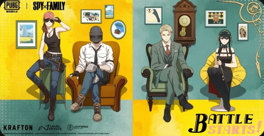Take out foes as a sizzling assassin or a sophisticated agent in the Spy x Family partnership for PUBG - Image 4