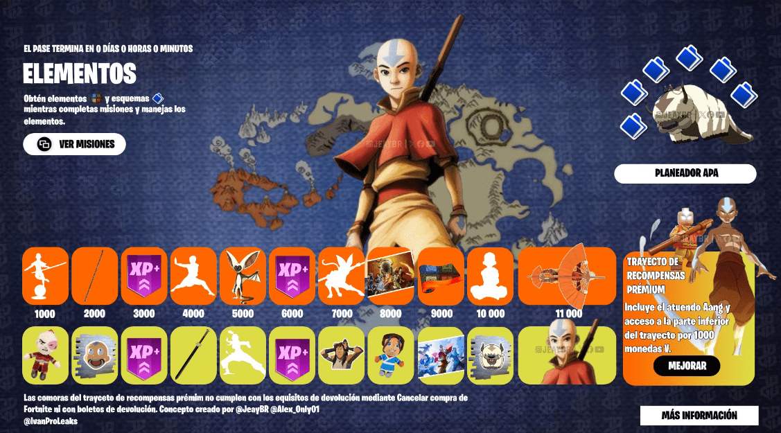 Super Cooperation in Fortnite: Avatar – The Mythic Story of Aang - Image 2