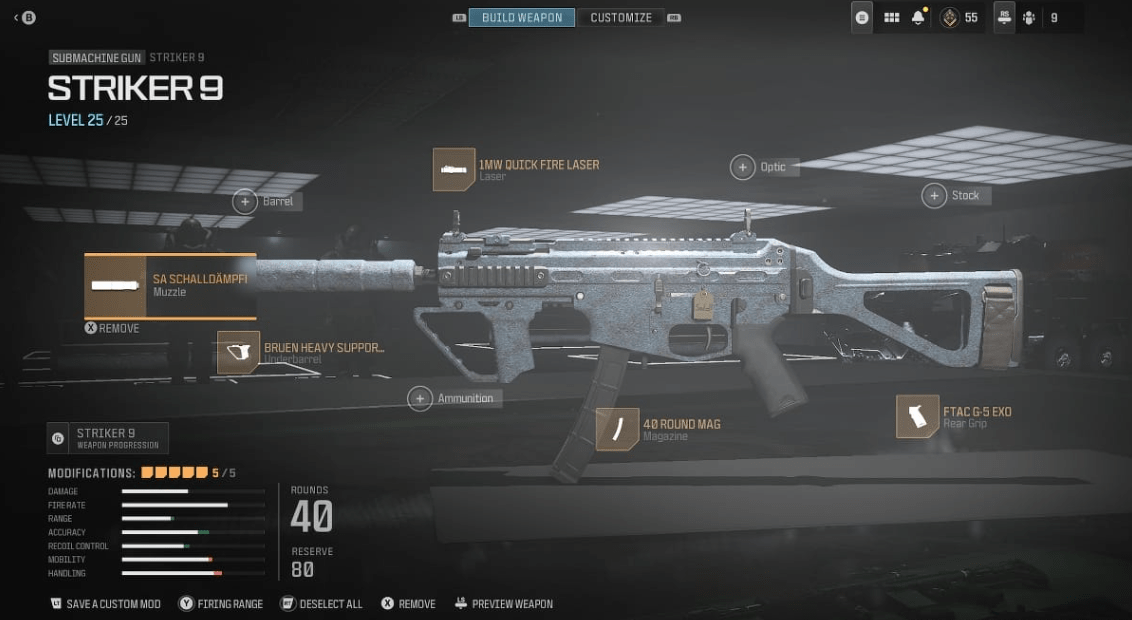 Top Loadout for Striker 9 in Modern Warfare 3 Season 3 Reloaded - Image 2