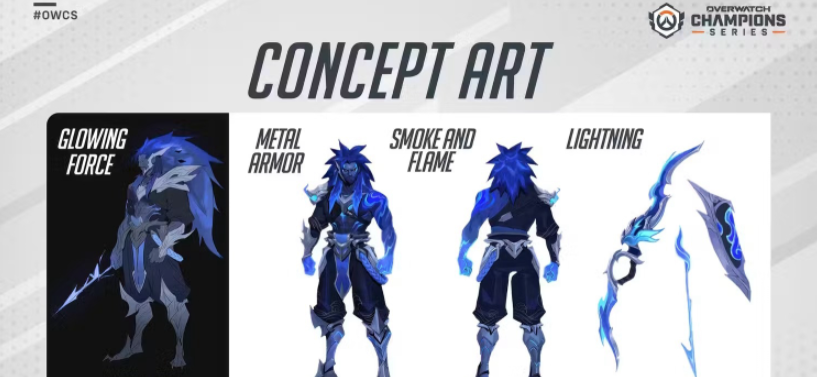 Limited Offer: Legendary Hanzo Azure Flame Skin in Overwatch 2 - Image 3