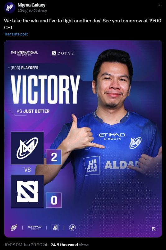 KuroKy to Miss His 5th The International Tournament, OG Also Excluded - Image 4