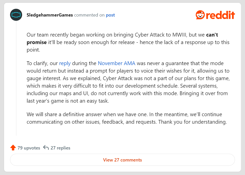 Sledgehammer Games responded to fans’ requests for a cyberattack in Modern Warfare 3 - Image 3