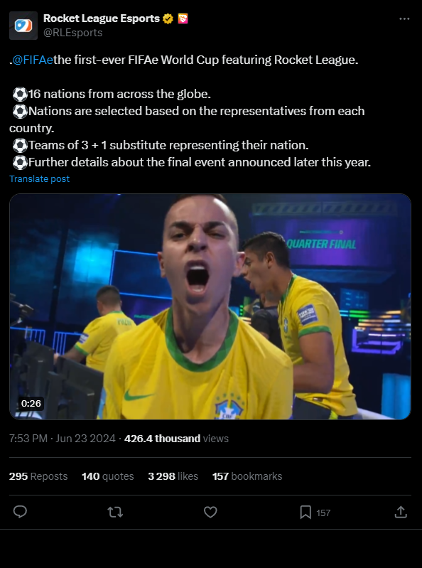 FIFAe World Cup will be held as part of Rocket League - Image 2