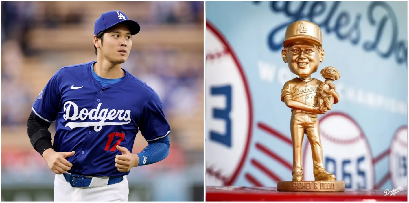 Shohei Ohtani Gold Bobblehead Commanding Outrageous Prices - Image 1