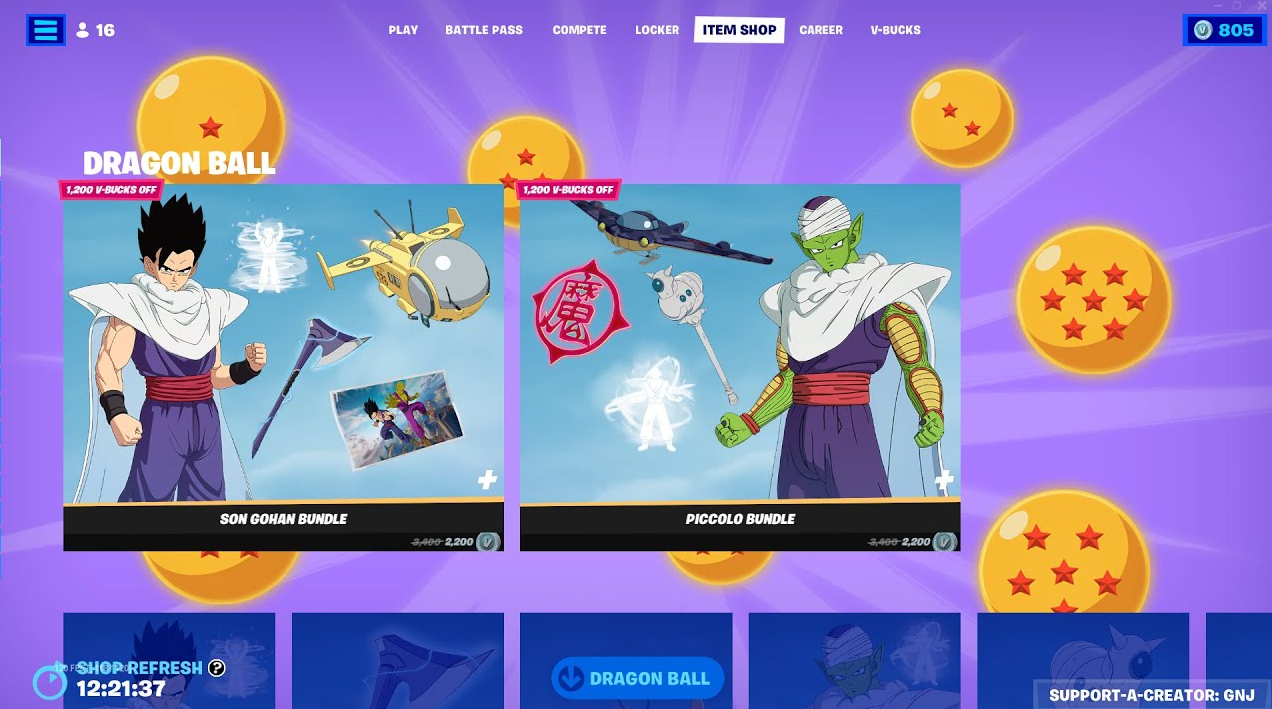 Fortnite Unleashes Explosive Dragon Ball Z Crossover with Three New Character Skins - Image 2