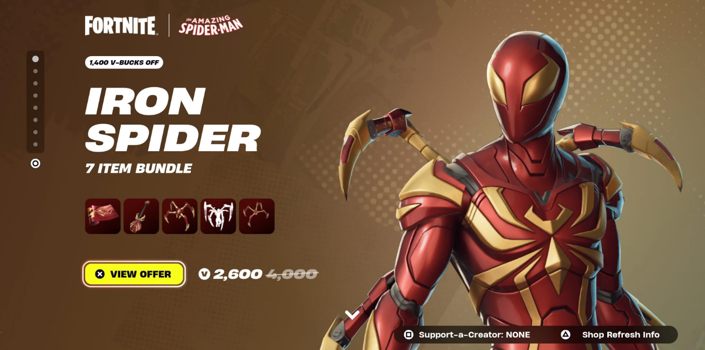 Bizarre Bug Christens Fortnite’s Fresh Spider-Man Outfit with Comical Moniker - Image 2