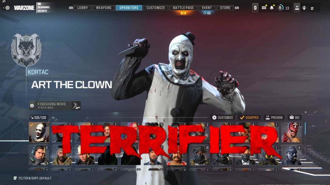Call of Duty Introduces Art the Clown from Terrifier - Image 2