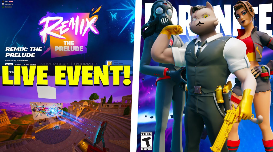 Fortnite Launches Exciting New Remix: Prelude Live Experience - Image 1