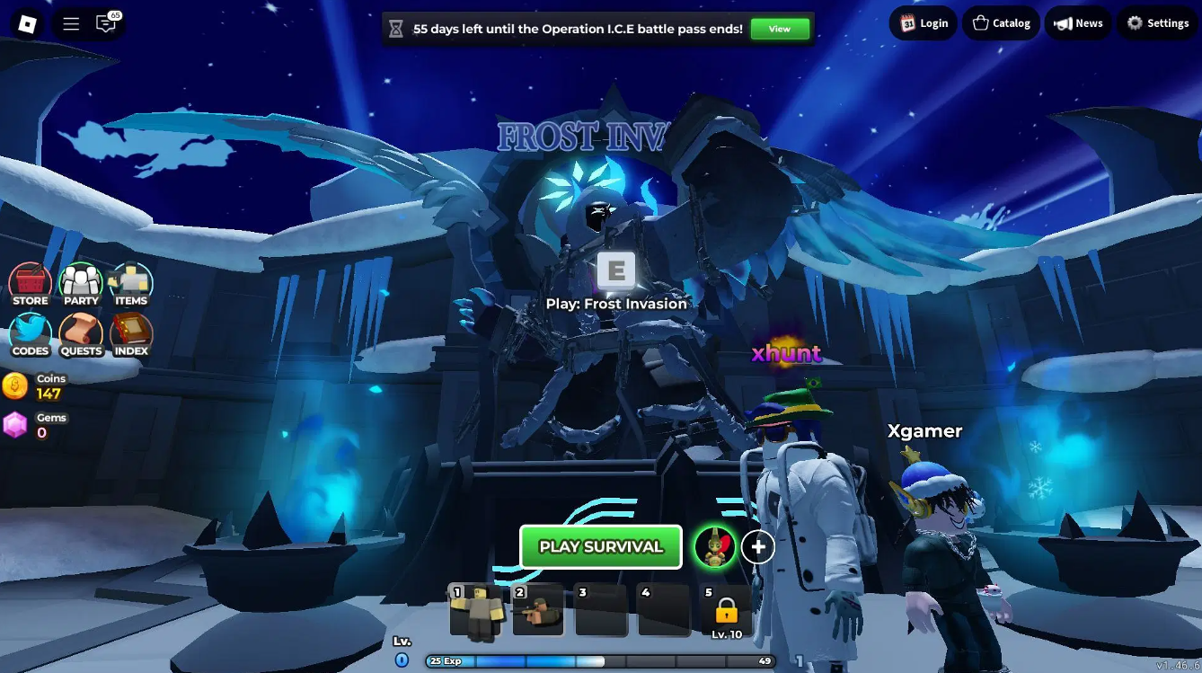 Chill Surge: Frost Invasion Update for Tower Defense Simulator - Image 1