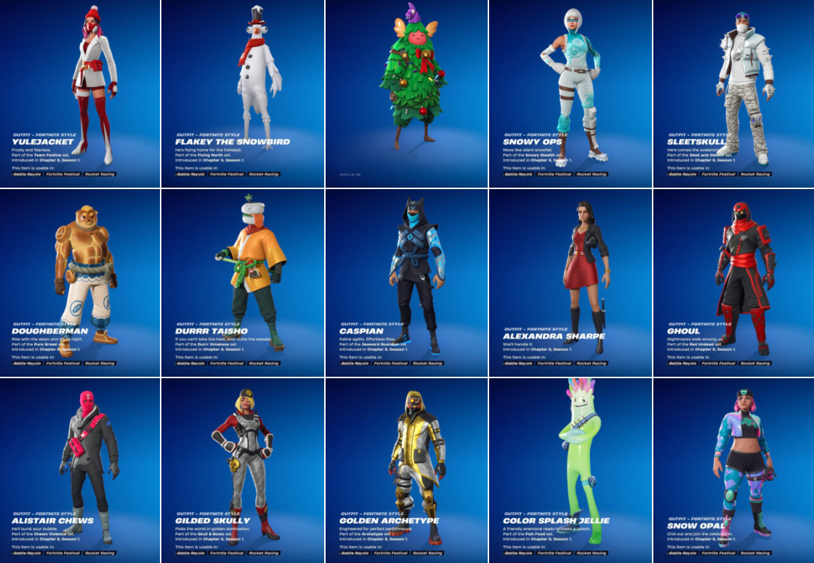 Fortnite v33.11 Update Unveiled – Winter Wonderland, Epic Styles, and Skibidi Toilet Madness - Image 3