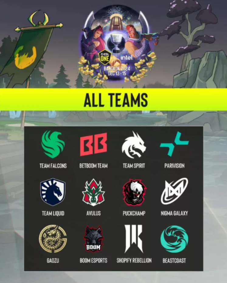 ESL One Bangkok 2024: Tournament Schedule, Competing Teams, and Rewards - Image 3