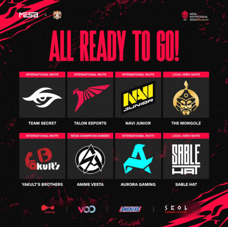 Dota 2 MESA Invitational 2024: Competing Teams, Event Dates, and Rewards - Image 3