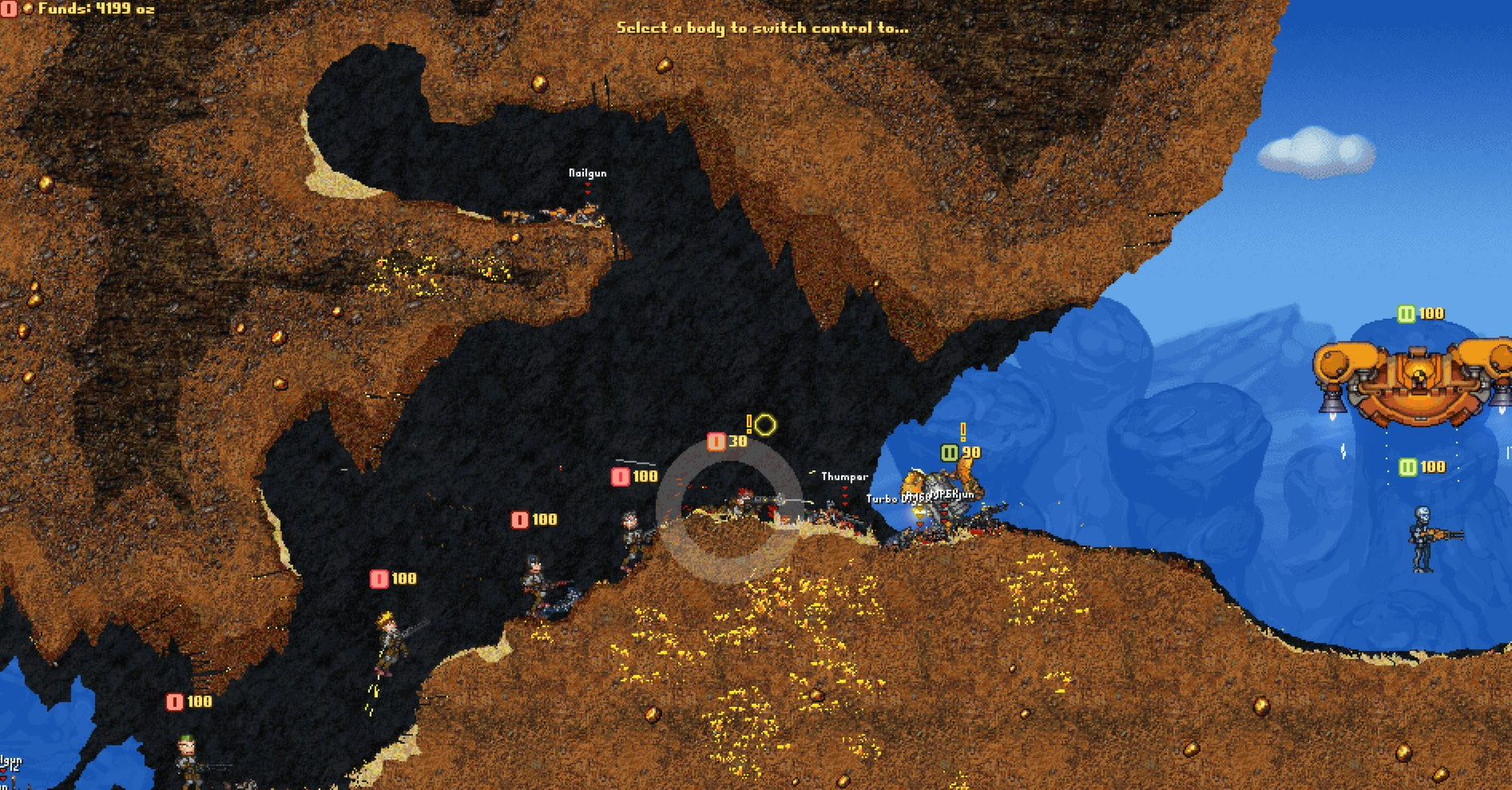 Cortex Command Preview 3