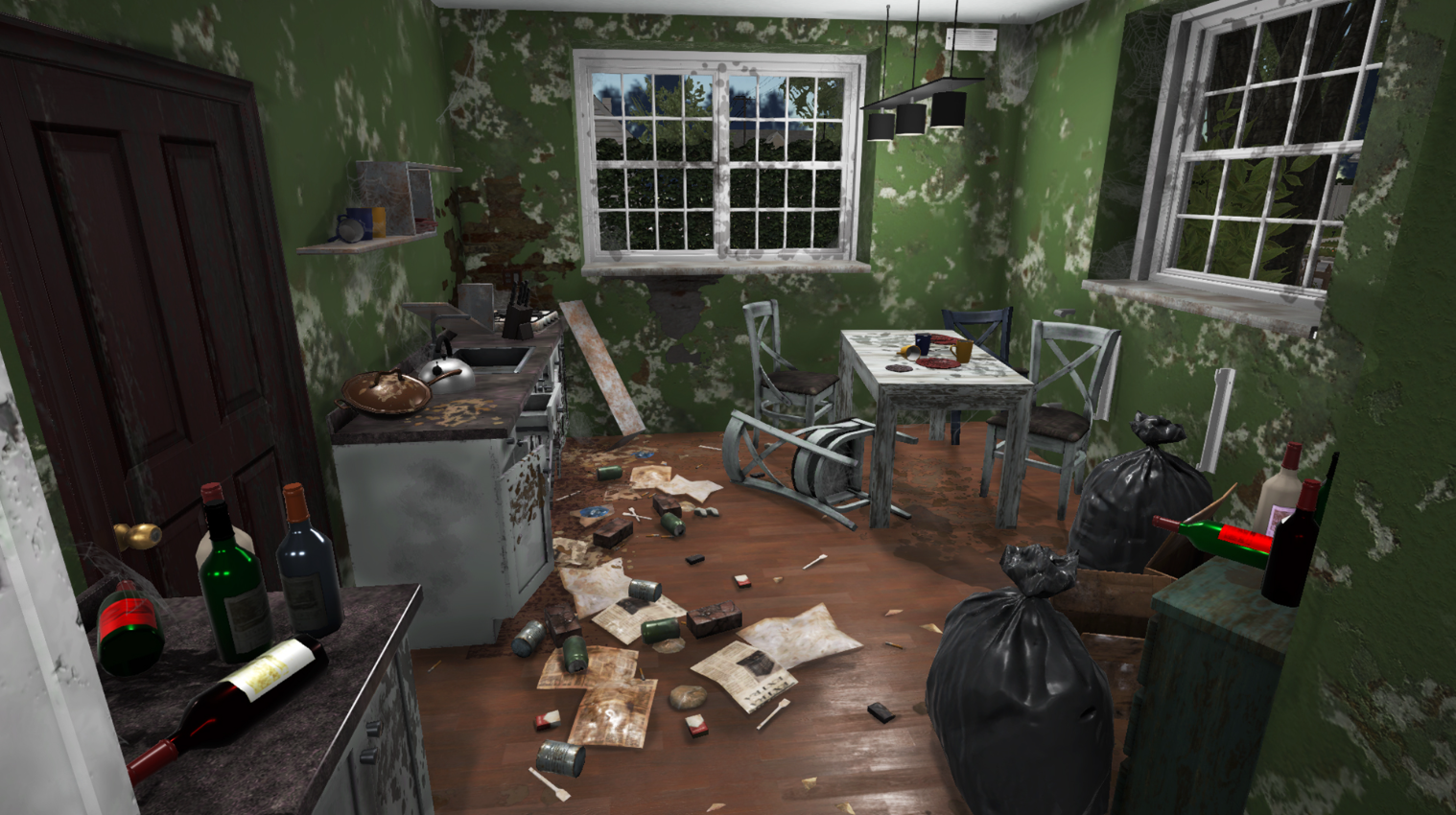 House Flipper is full of trash