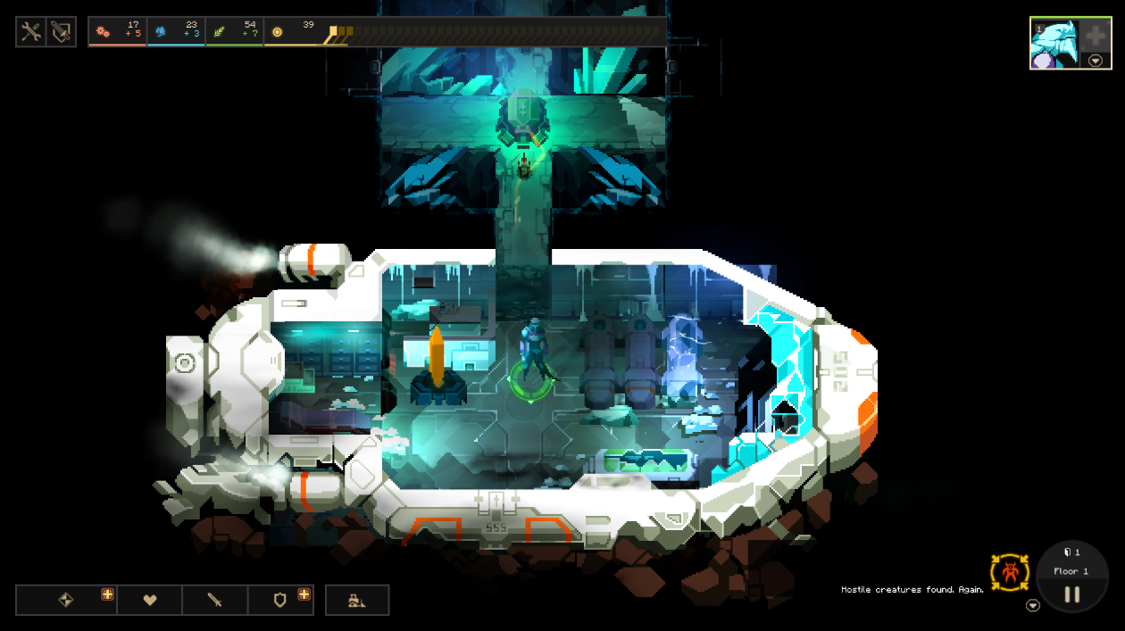 Dungeon of the Endless building and characters