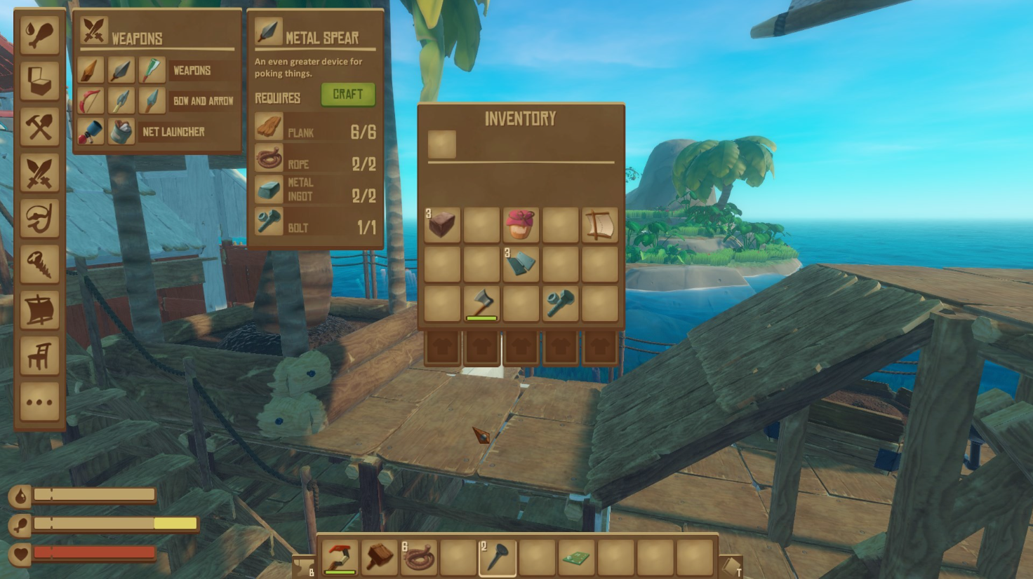 Raft inventory