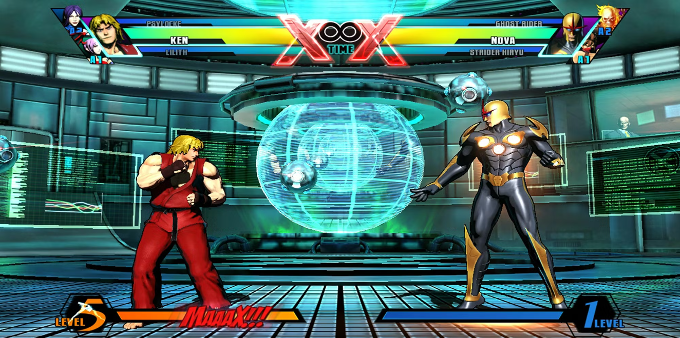 Ultimate Marvel Vs Capcom Round 3 Battle