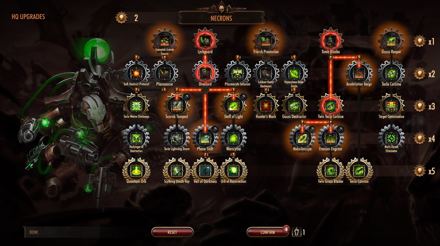 Warhammer 40000 Gladius Relics of War Tech