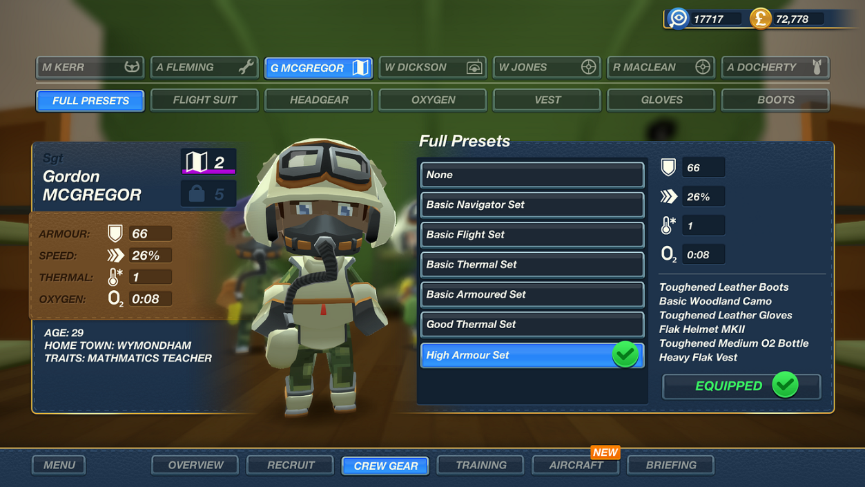 Bomber Crew character