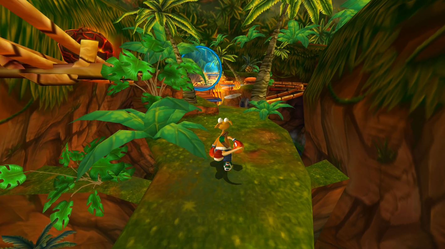 KAO the Kangaroo Round 2 character and obstacles
