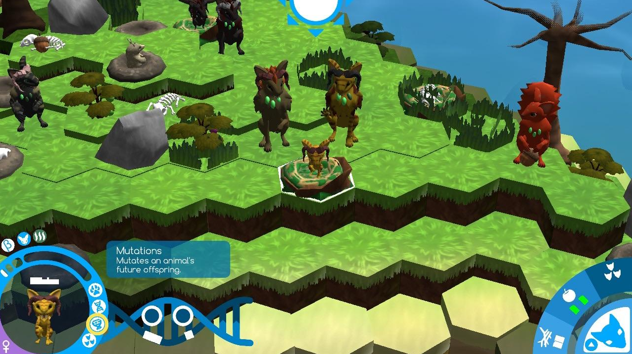 Niche — a genetics survival game mutation