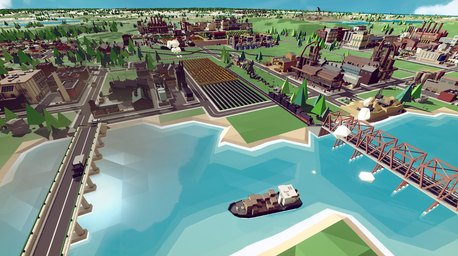 Rise of Industry graphics