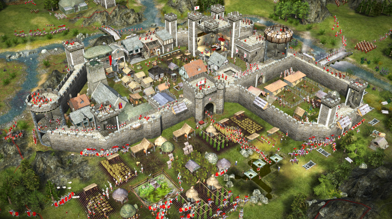 Stronghold 2 Steam Edition Castle and Buildings