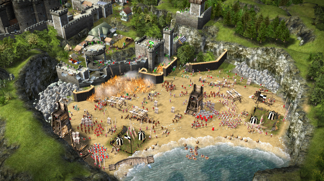 Stronghold 2 Steam Edition troops castle