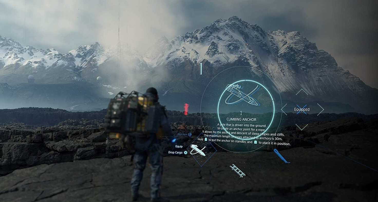 death stranding gameplay