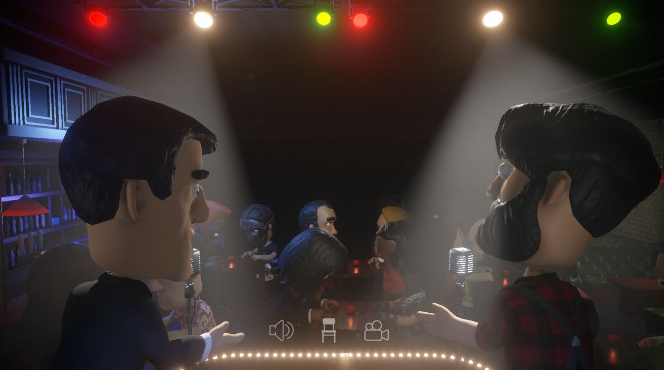 Comedy Night from the first person