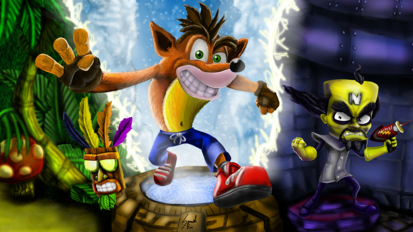 Crash Bandicoot N.Sane Trilogy Hero and Enemies