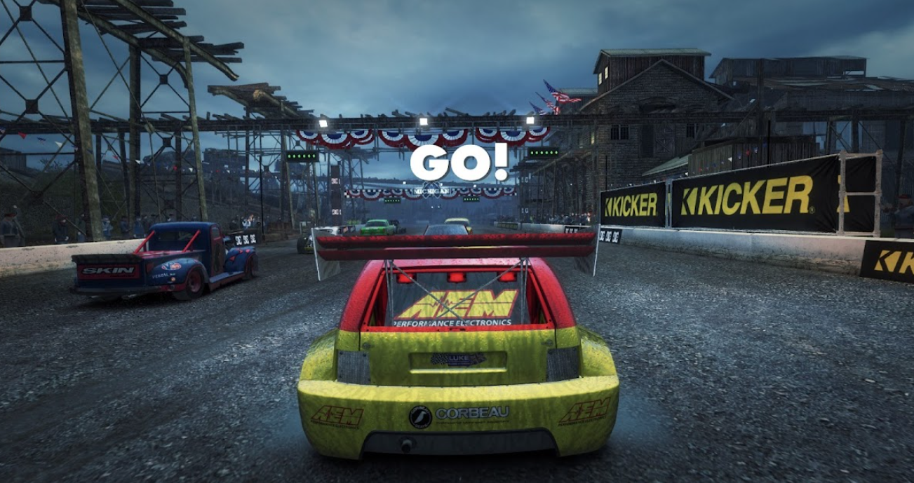DiRT Showdown start gameplay