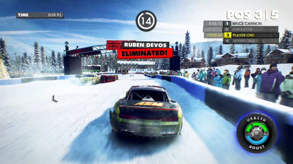 Dirt Showdown Snow