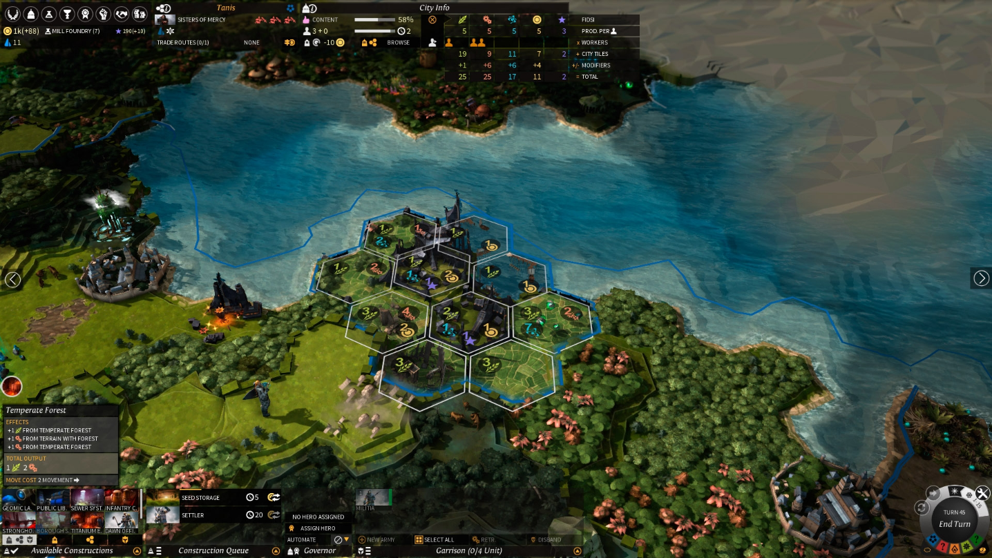 Endless Legend Tactical Actions