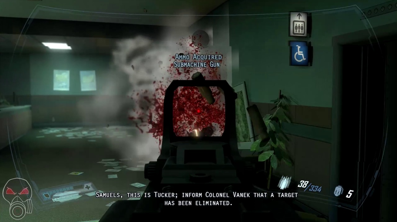 F.E.A.R. 2 Project Origin gameplay