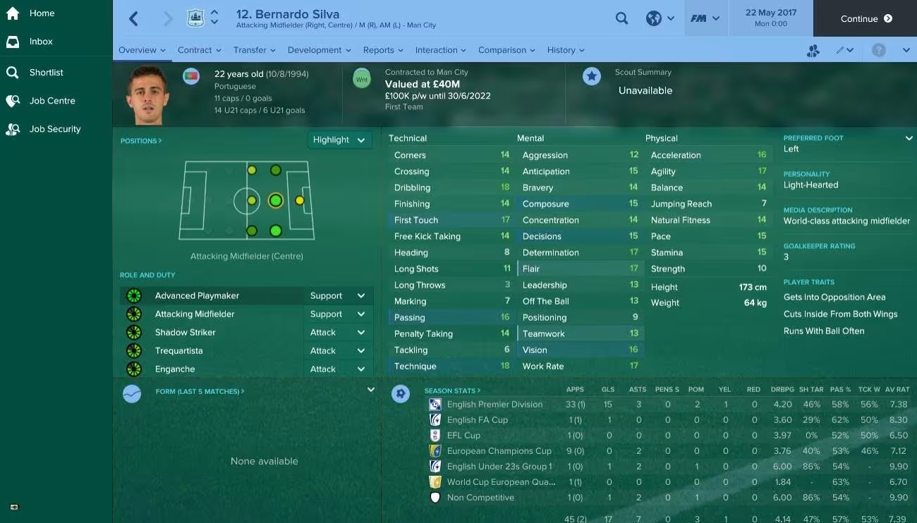 Football Manager 2017 Preview 4