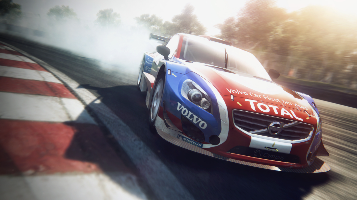 GRID 2 volvo on the track