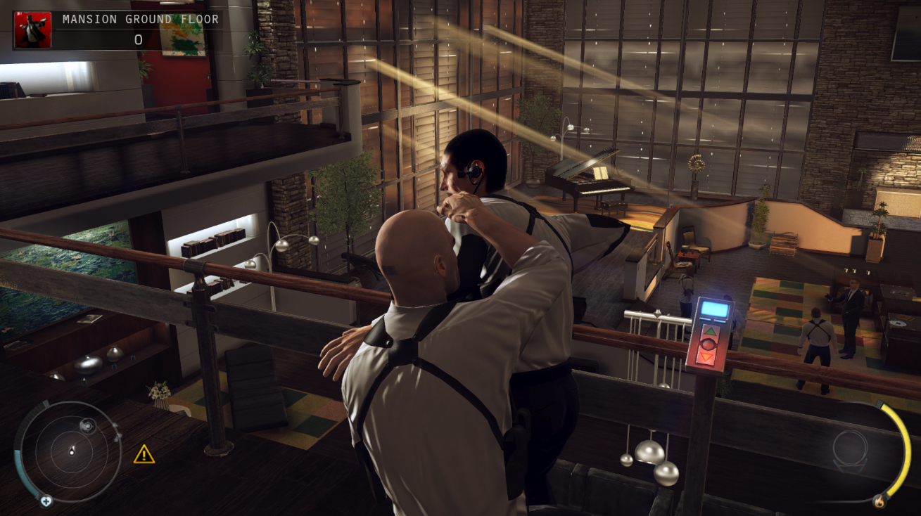 Hitman Absolution capture of a person