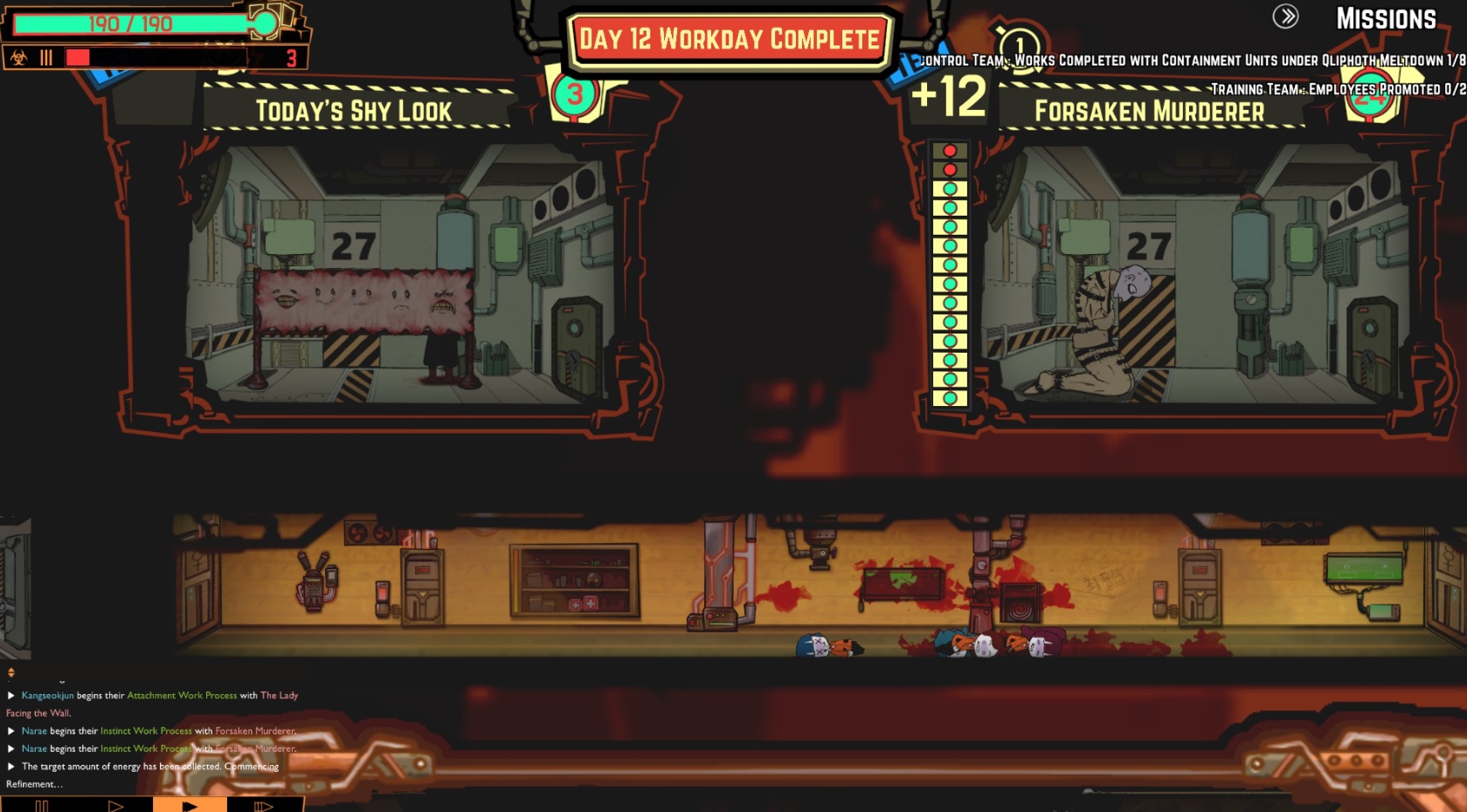 Lobotomy Corporation | Monster Management Simulation Preview 5