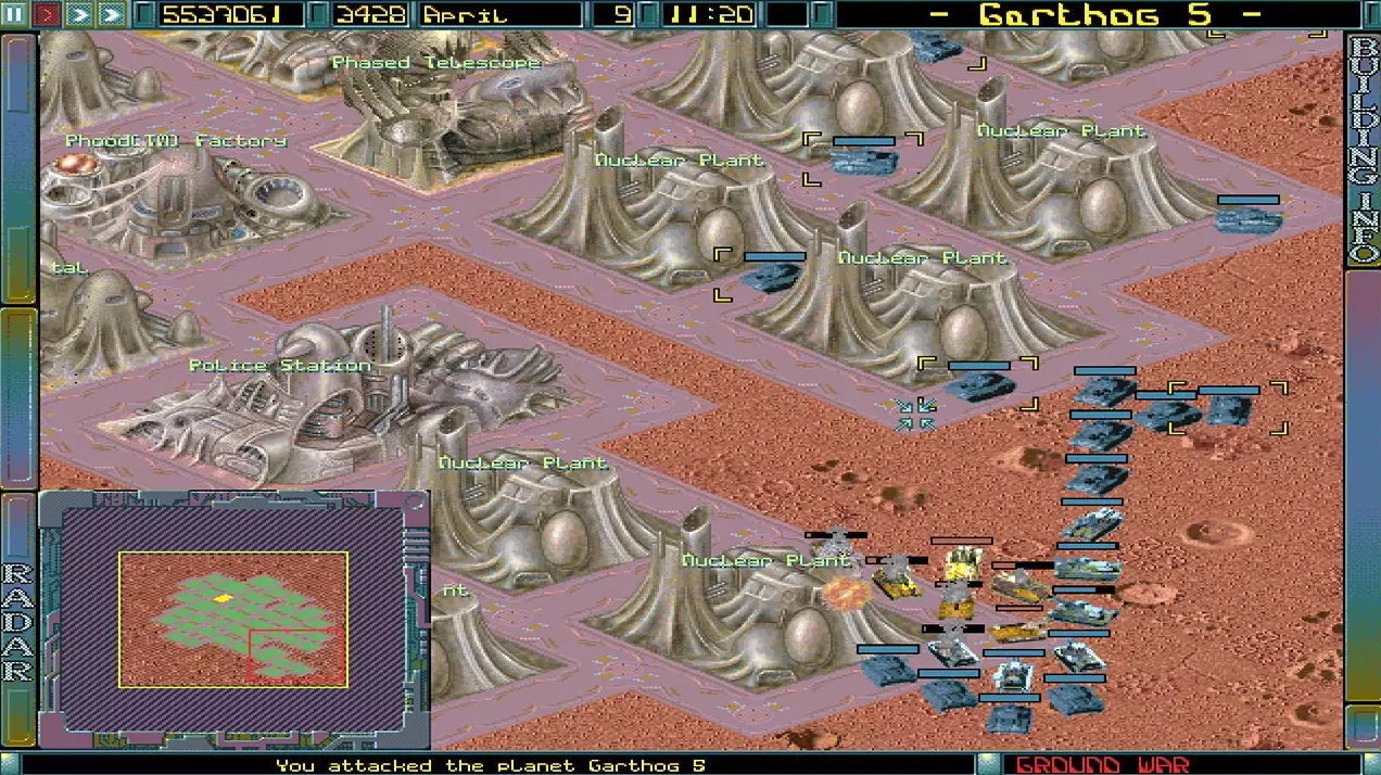 Imperium Galactica buildings