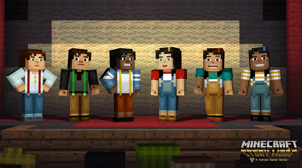 Minecraft Story Mode - A Telltale Games Series Characters
