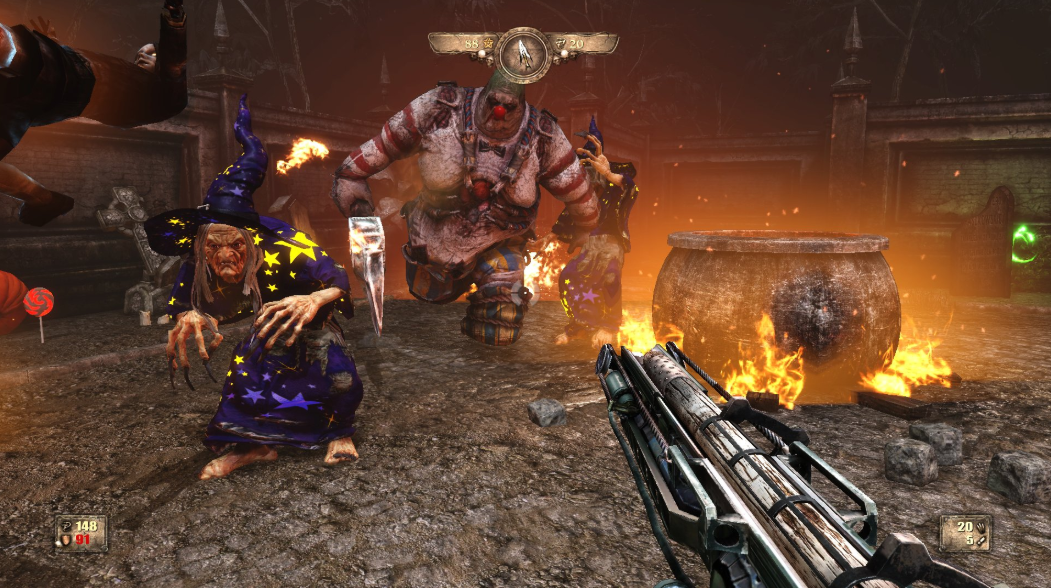 Painkiller Hell & Damnation sorcerer and boss