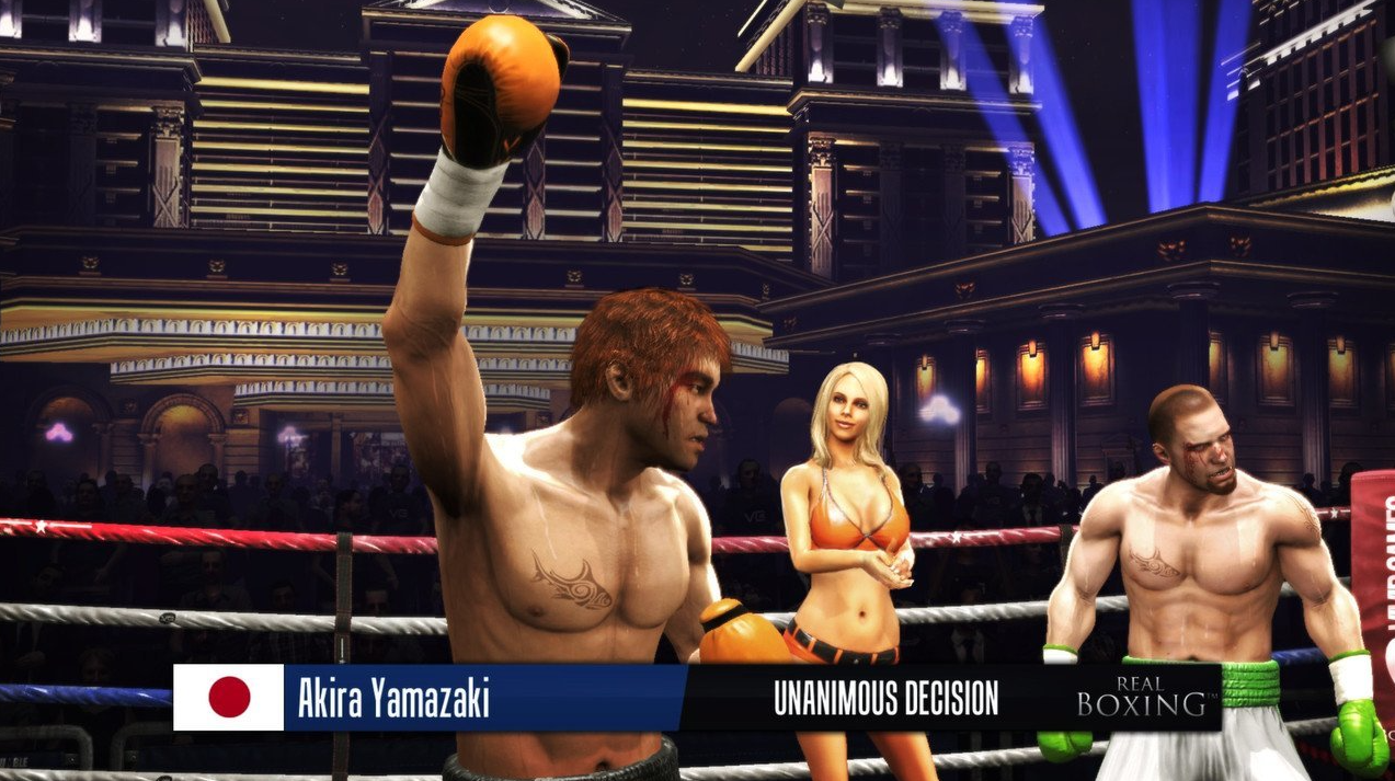 Real Boxing boxer